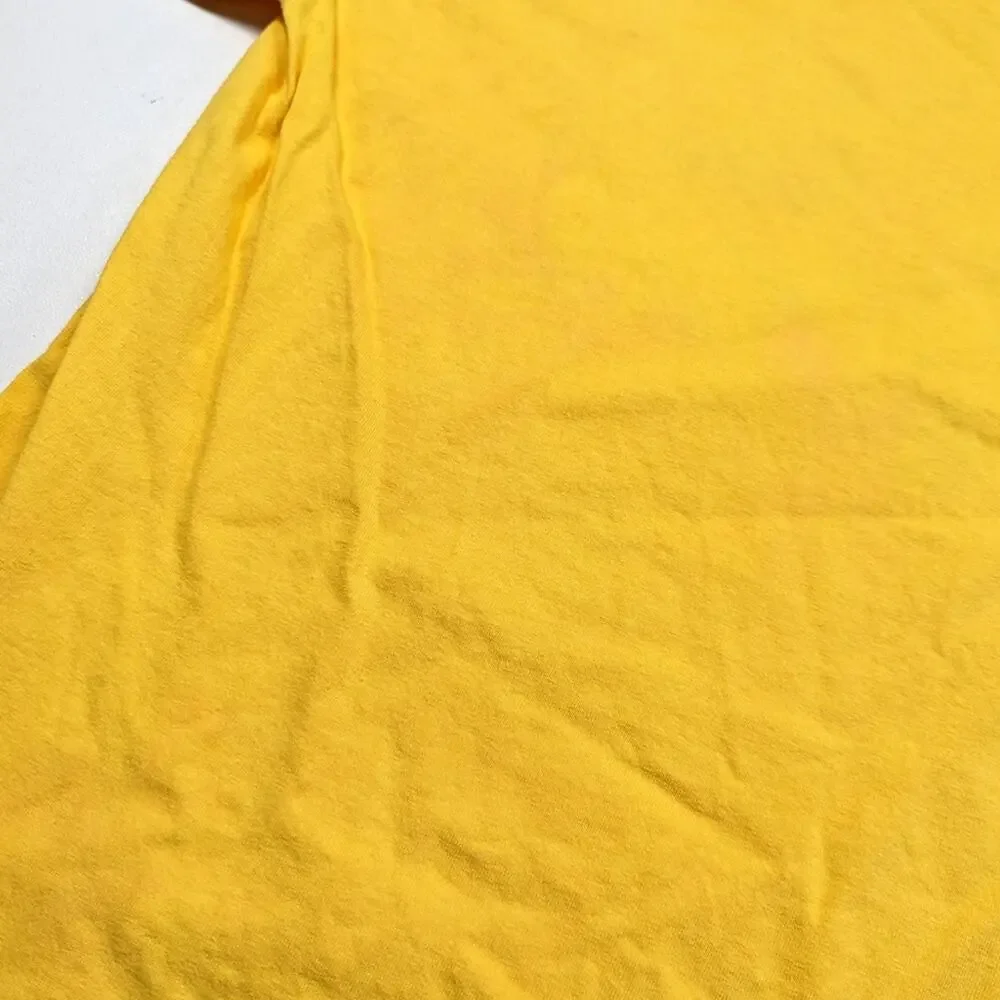 Vintage Disney World T-Shirt Kids Size XL Yellow Mickey Minnie Goofy Donald